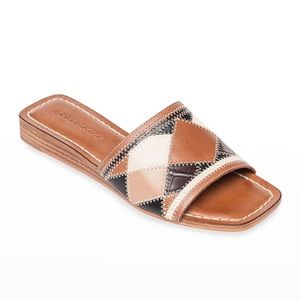 Bernardo Patchwork Obrie Sandals